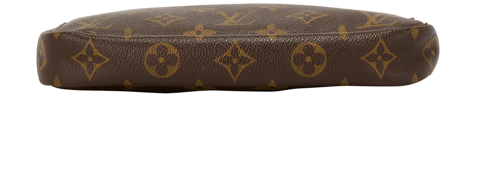 Pochette Accessoires, &pound;695, Handbags, Brown, Canvas, Top view